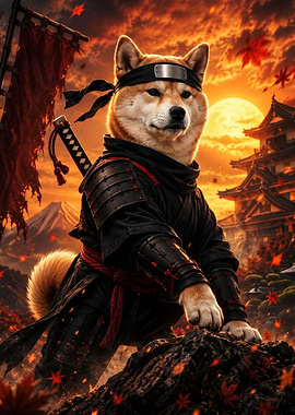 Shiba Inu Ninja Warrior