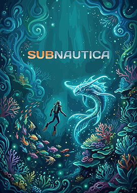 Subnautica Game Art