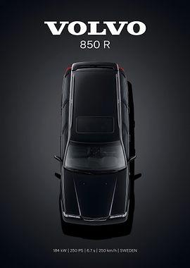 Volvo 850 R Top View
