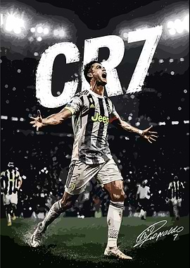 Cristiano Ronaldo CR7 Juventus Celebration