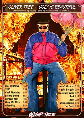 Oliver Tree Ugly is Beautiful Album Art