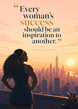 Serena Williams Inspirational Quote