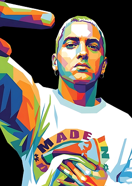 Eminem Pop Art Portrait