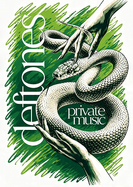 Deftones Private Music Snake Art