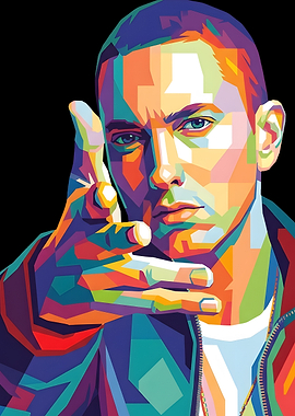 Eminem Pop Art Portrait