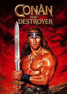 Conan the Destroyer Movie Poster