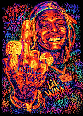 Lil Wayne Graffiti Art