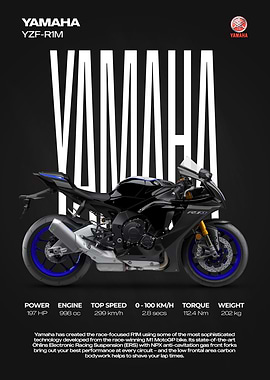 Yamaha YZF-R1M Motorcycle