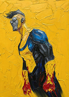 Invincible Oil Painting