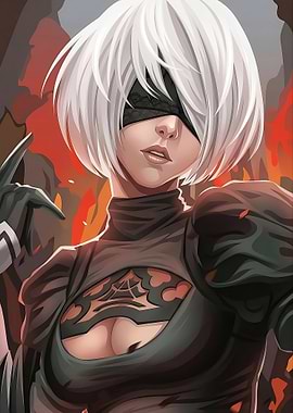 2B from NieR: Automata
