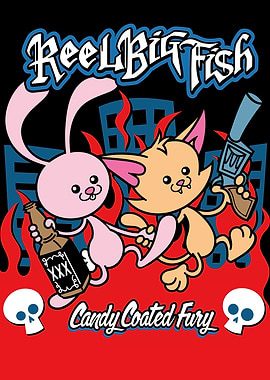 Reel Big Fish Candy Coated Fury Cartoon