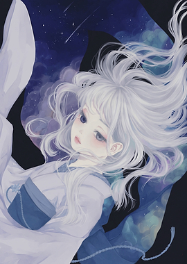 Anime Girl in Space