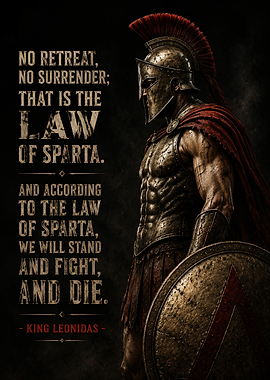 Spartan Warrior Quote