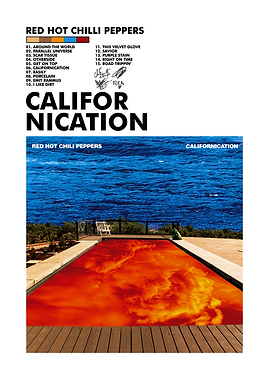 Red Hot Chili Peppers Californication Album Art
