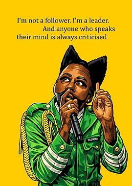 Leader Quote with Musician