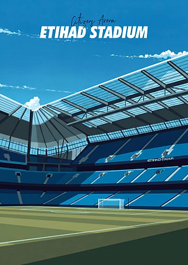 Etihad Stadium Illustration