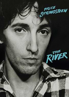 Bruce Springsteen The River Album Cover