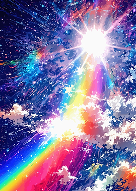 Cosmic Rainbow Explosion