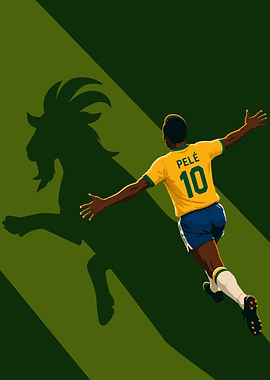 Pele with Goat Shadow