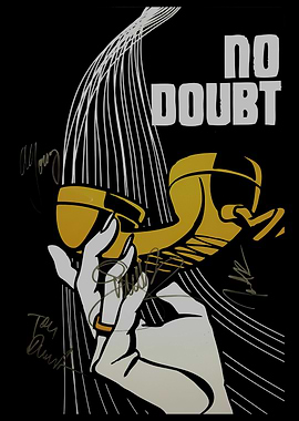 No Doubt Band Signed Poster