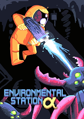 Environmental Station Alpha Game Art