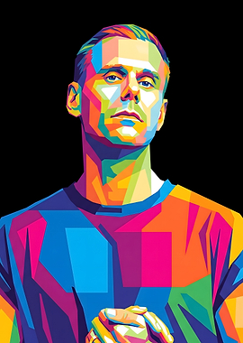 Armin van Buuren Portrait of a Man