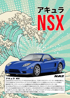 Acura NSX Poster