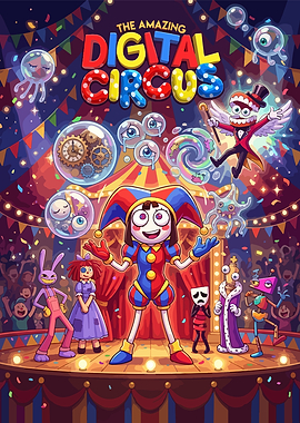 The Amazing Digital Circus Poster
