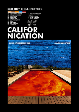 Red Hot Chili Peppers Californication Album Art
