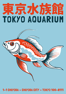 Tokyo Aquarium Poster