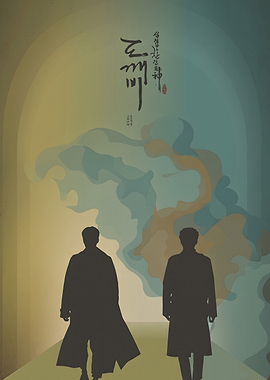 Goblin Poster with Two Silhouettes