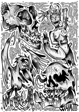 Gothic Horror Illustration