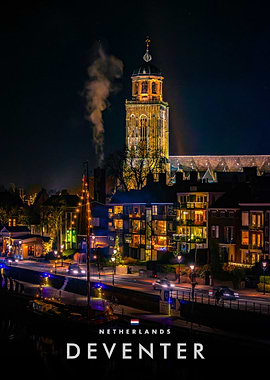 Deventer at Night