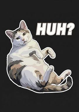 Cat asking 'Huh?'