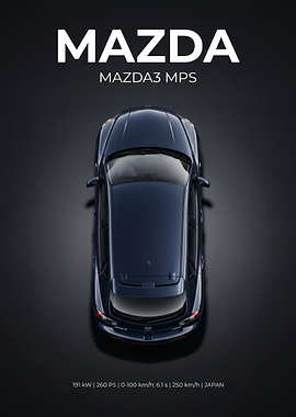 Mazda3 MPS Top View