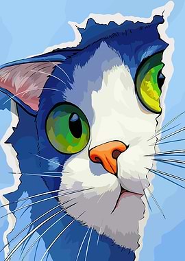 Close-up of Cat's Face