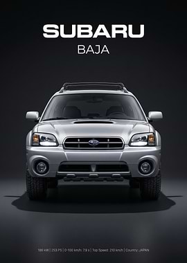 Subaru Baja Car Advertisement