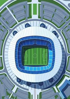 Etihad Stadium Sea of Blue