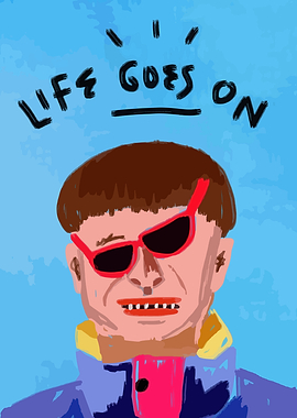 Oliver Tree - Life Goes On Portrait