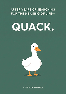 Duck's Meaning of Life