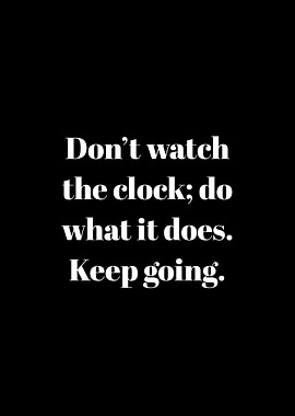 Inspirational Quote on Black Background