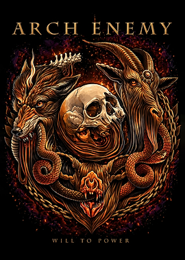 Arch Enemy Will to Power Album Art