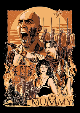 The Mummy Movie Poster Art
