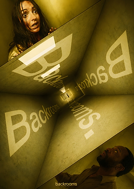 Backrooms Horror Movie Poster