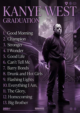 Kanye West Graduation Album Art