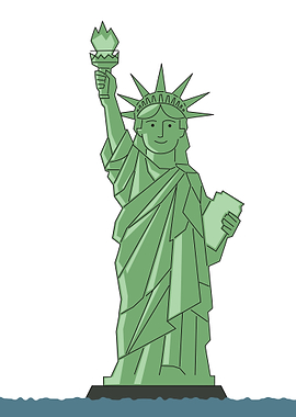 Statue of Liberty illustration