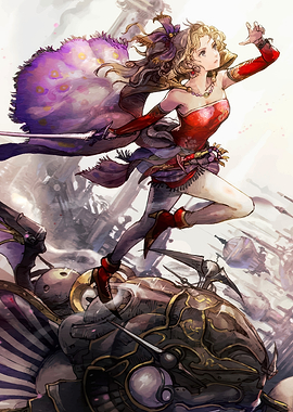 Terra Branford in battle