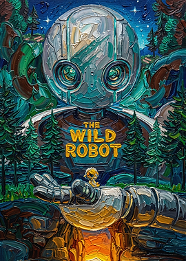 The Wild Robot Movie Poster