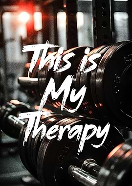 This is My Therapy Gym Motivation
