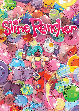 Slime Rancher Game Cover Art